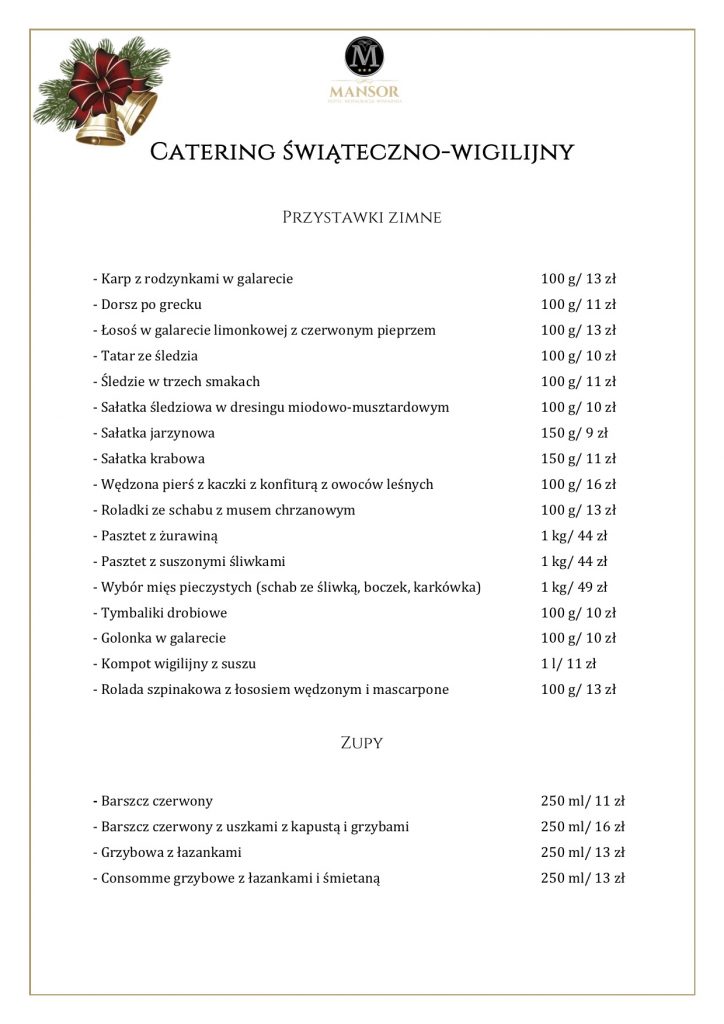 Catering świąteczny